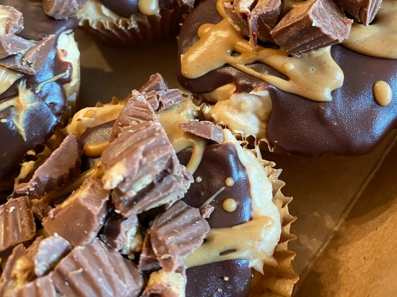 Frozen Chocolate Peanut Butter Bites