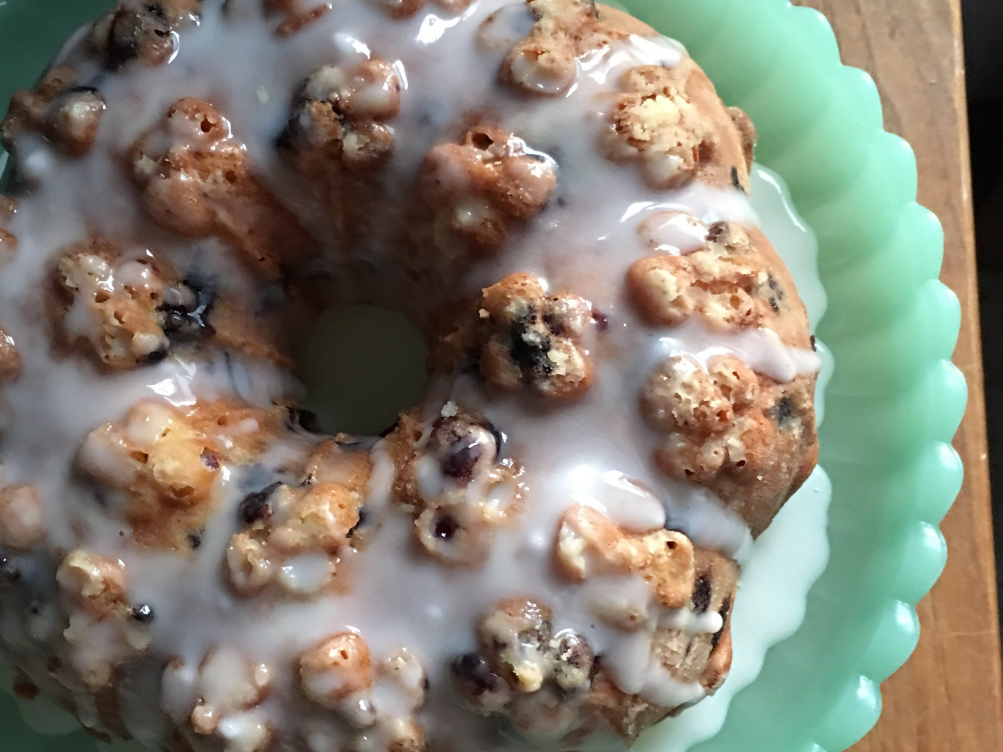 Blueberry Lemon Bundt Cake