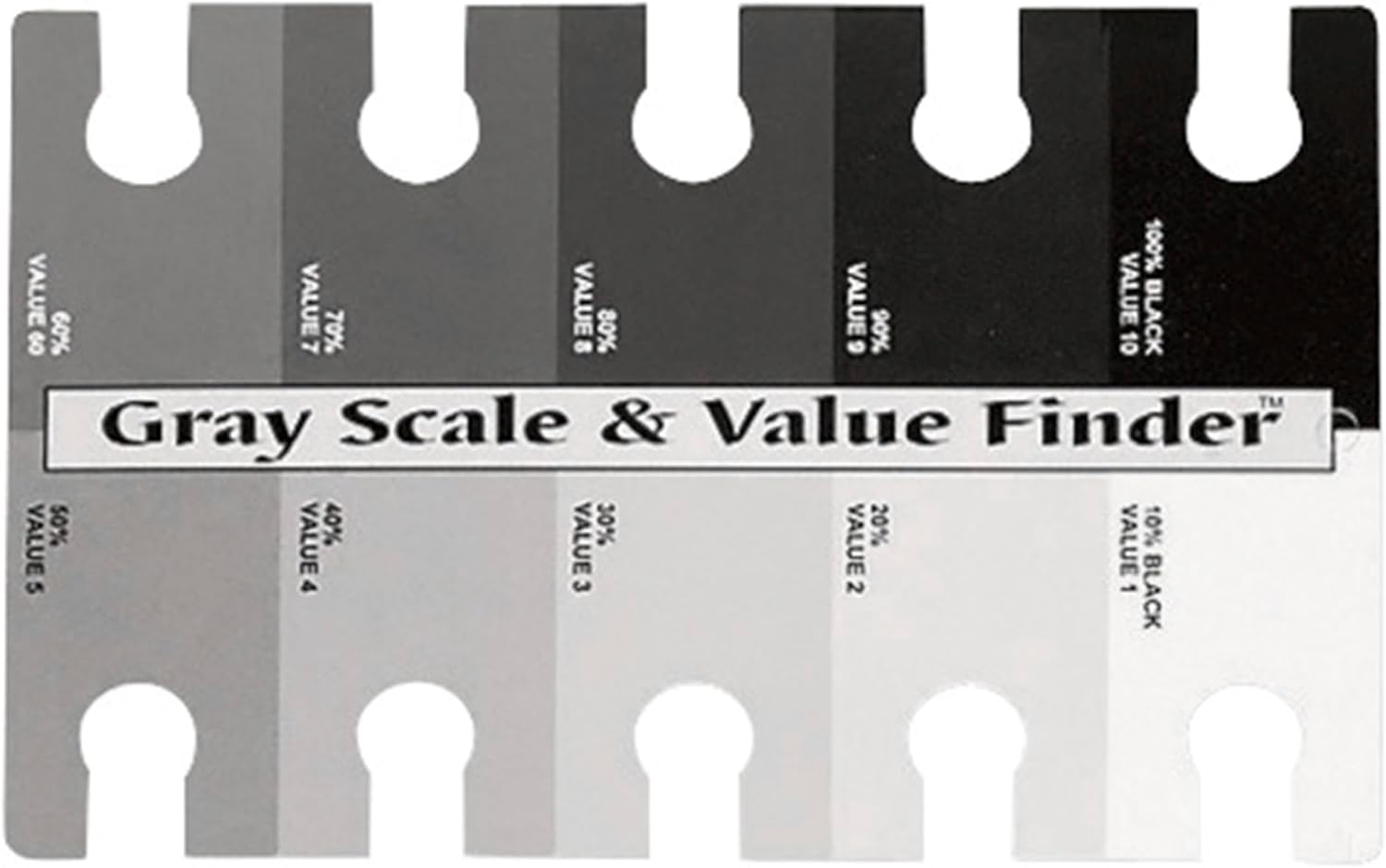 Color Wheel Gray Scale and Value Finder - Elizabeth Gleason