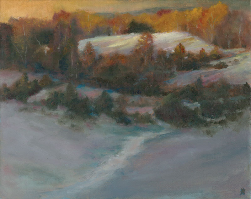 Painting Snow Mountain