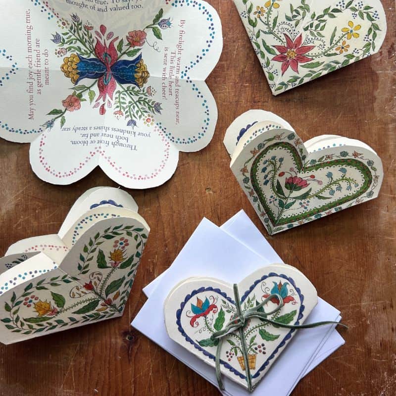 A Valentine That Folds Into a Surprise