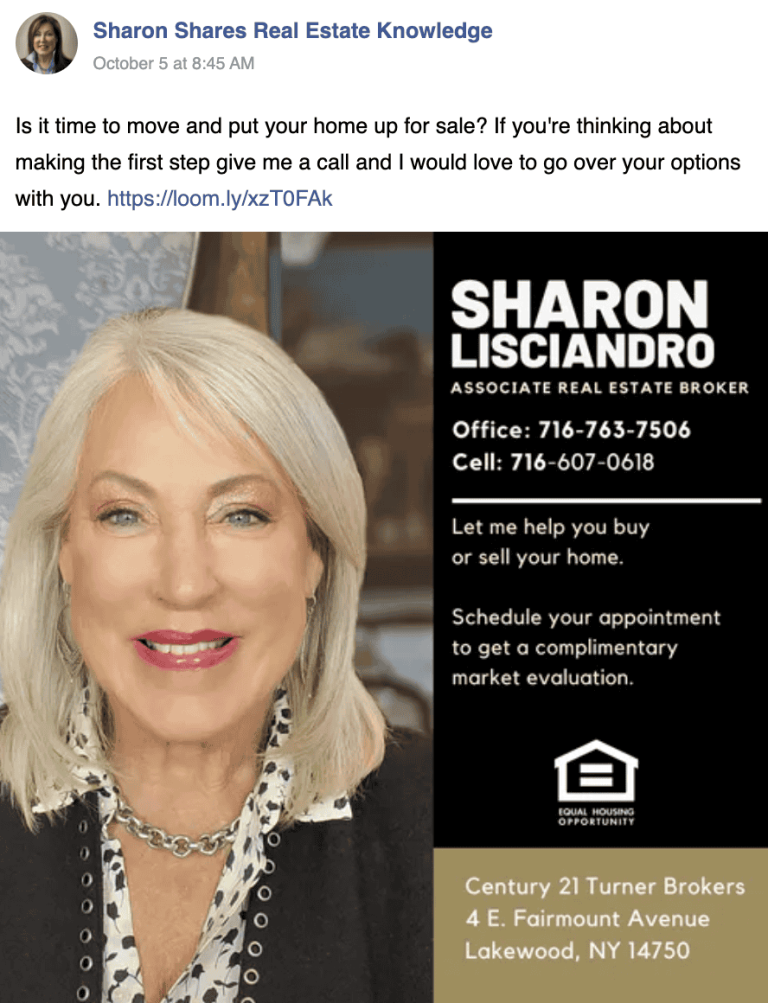 Enhancing Sharon Lisciandro’s Real Estate Marketing with Century 21 Turner Brokers